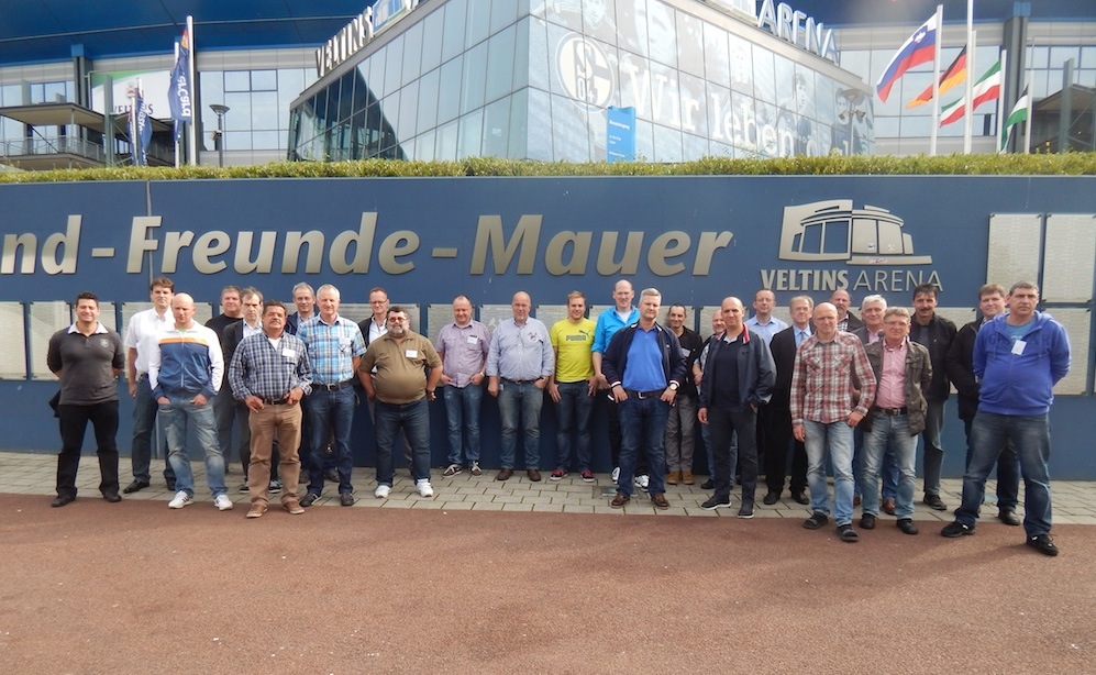 Fortbildung für Brandschutzbeauftragte in der Schalke-ARENA